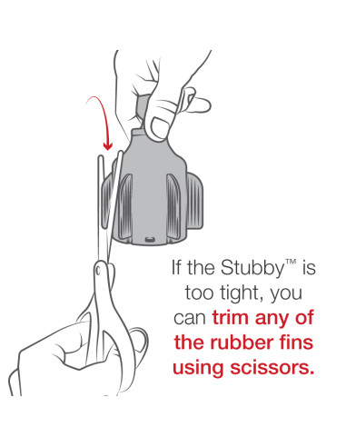 RAM® Stubby Cup Holder Mount with Double Socket Arm - Long