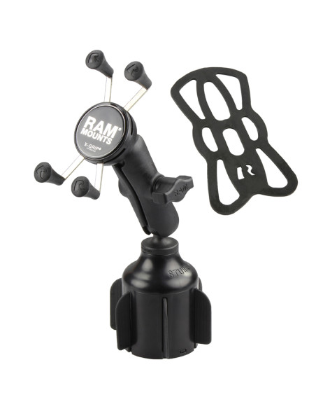 RAM® X-Grip® Phone Mount with RAM® StubbyT Cup Holder Base