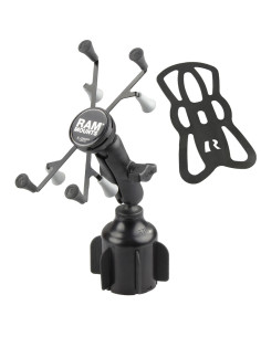 RAM® X-Grip® for 7"-8" Tablets with RAM® StubbyT Cup Holder Base 2