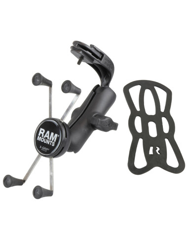 RAM® X-GripT Large Phone Mount with RAM® Mirror-MateT for GM Vehicles