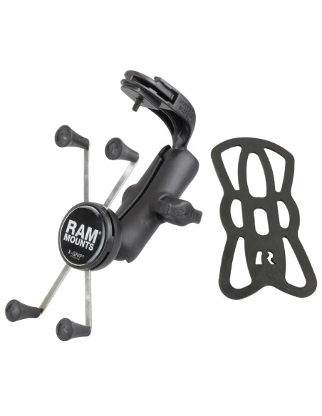 RAM® X-GripT Large Phone Mount with RAM® Mirror-MateT for GM Vehicles