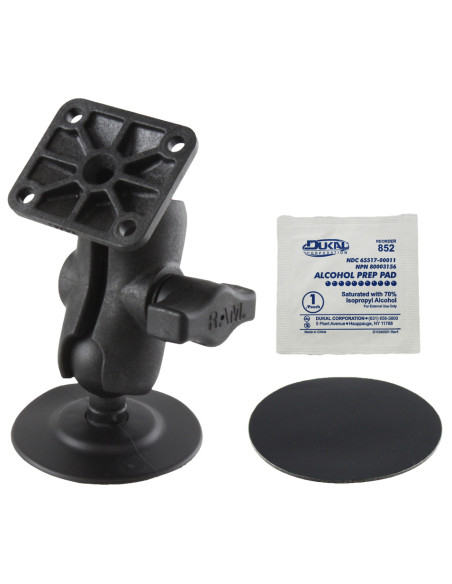 RAM® Flex Adhesive Double Ball Mount with AMPS Plate RAM® Flex Adhesive Double Ball Mount with AMPS Plate