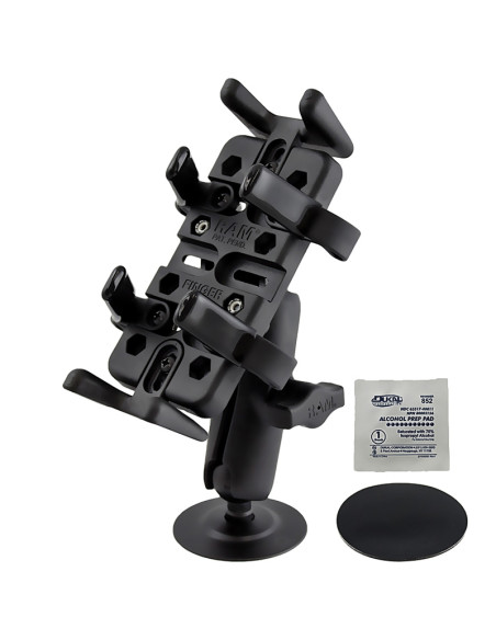 RAM® Finger-GripT Universal Holder with Adhesive Flex Base