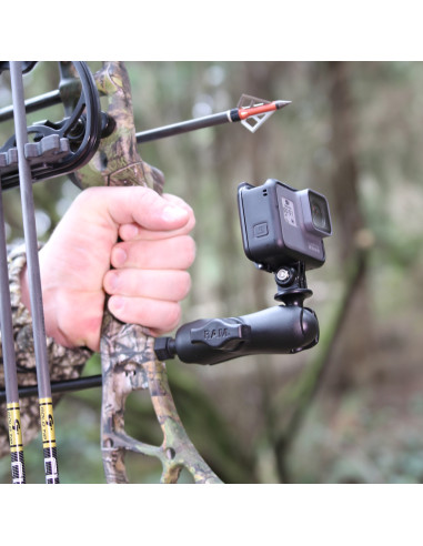 RAM® Bow-CamT Mount with Universal Action Camera Adapter