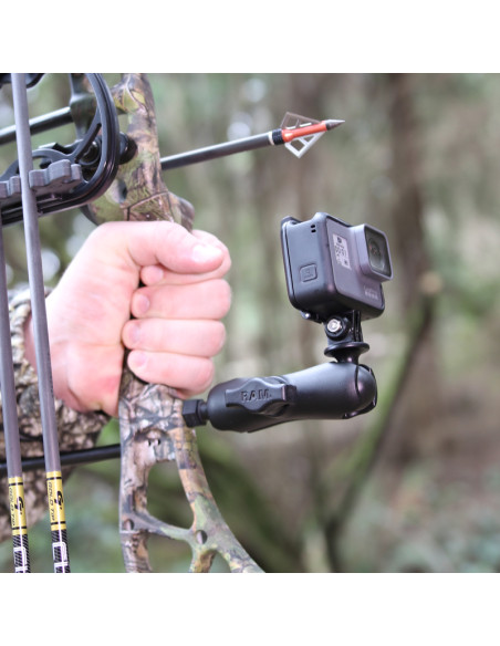 RAM® Bow-CamT Mount with Universal Action Camera Adapter
