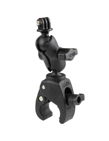 RAM® Tough-ClawT Clamp Mount with Action Camera Adapter - Composite