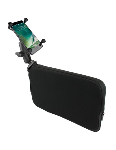 RAM® X-Grip® Large Phone Mount with RAM® Tough-WedgeT Base - B Size