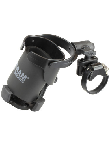 RAM® Level CupT XL 32oz Drink Holder with Large Strap Clamp Base