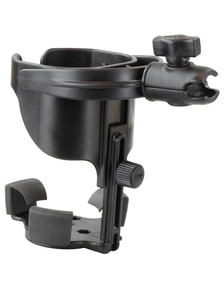 RAM® Level CupT XL 32oz Drink Holder with Large Strap Clamp Base