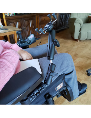 RAM® Quick Release Socket Arm Extension for Wheelchair Armrests