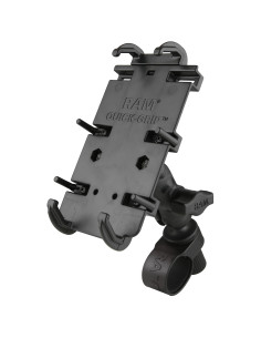 RAM® Quick-GripT XL Phone Mount with RAM® Tough-StrapT Handlebar Base 2