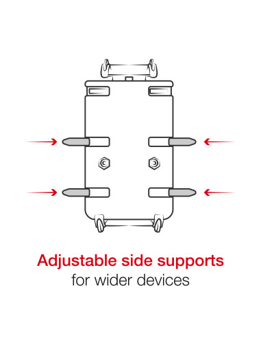RAM® Quick-GripT XL Phone Mount with RAM® Tough-StrapT Handlebar Base