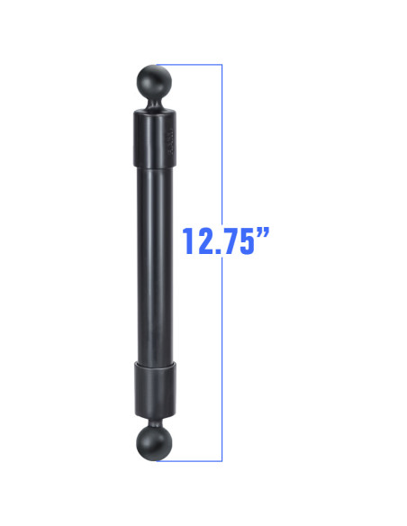 RAM® 12.75" PVC Pipe Extension with Ball Ends