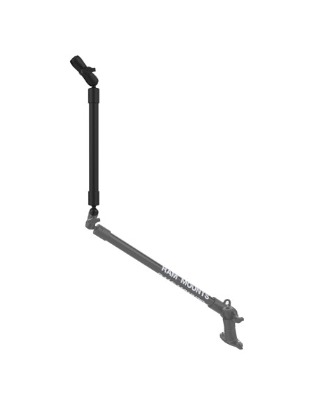RAM® 18" PVC Pipe Extension with Ball Ends & Double Socket Arm RAM® 18" PVC Pipe Extension with Ball Ends & Double Socket Arm