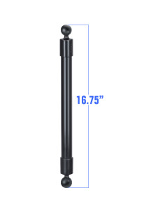 RAM® 16.75" PVC Pipe Extension with Ball Ends