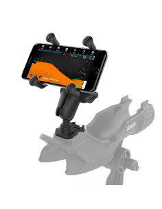 RAM® X-Grip® Phone Mount with Ball Adapter for GoPro Bases 2