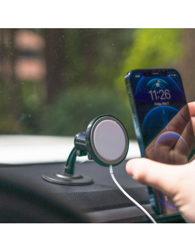 RAM® Lil BuddyT Adhesive Dash Mount for Apple 15W MagSafe