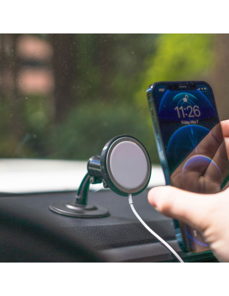 RAM® Lil BuddyT Adhesive Dash Mount for Apple 15W MagSafe