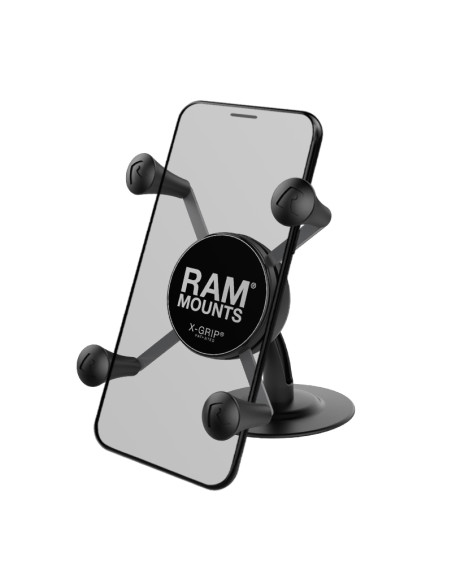 RAM® X-Grip® Phone Holder with Lil BuddyT Adhesive Dash Mount