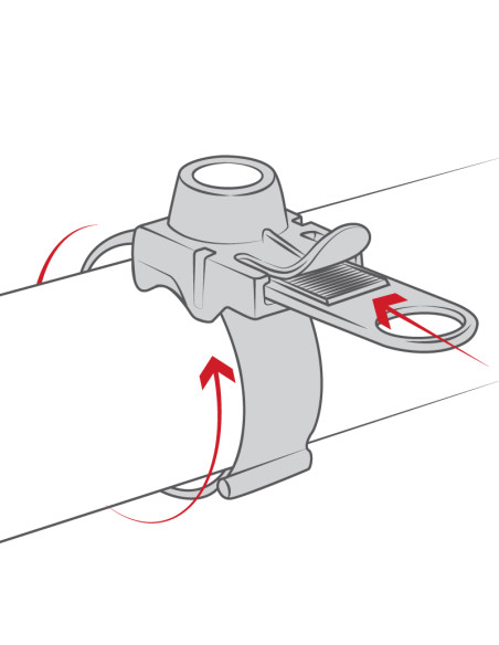 RAM® EZ-StrapT Rail Mount with Quick Release