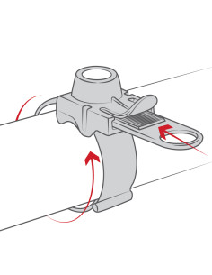 RAM® EZ-StrapT Rail Mount for Garmin GPSMAP 73, 78, 78S, 78SC 2
