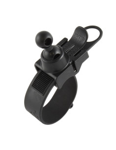RAM® EZ-StrapT Rail Mount with Short RAM® to Garmin Double Ball Adapter