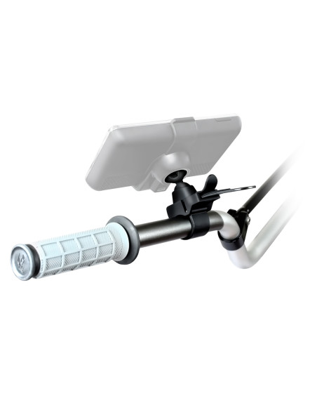 RAM® EZ-StrapT Rail Mount with Short RAM® to Garmin Double Ball Adapter