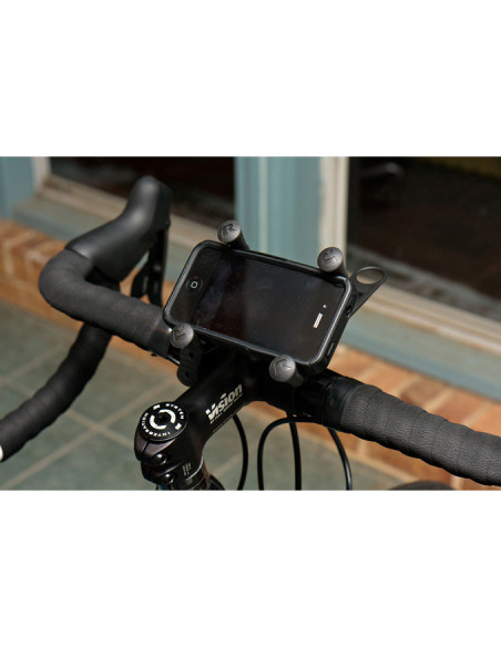 RAM® X-Grip® Phone Mount with RAM® EZ-StrapT Rail Mount