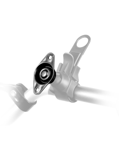 RAM® Snap-LinkT Socket with Diamond Plate