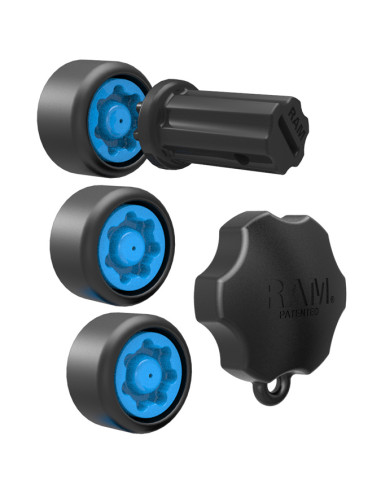 RAM® Pin-LockT Security Kit for Single Swing Arms and Gimbal Brackets