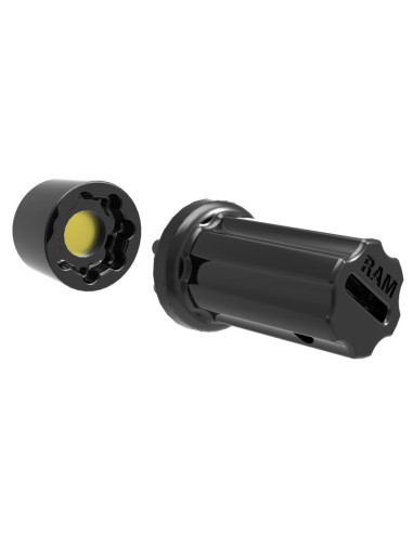 RAM® Pin-LockT 7-Pin Security Nut for D & E Size Socket Arms