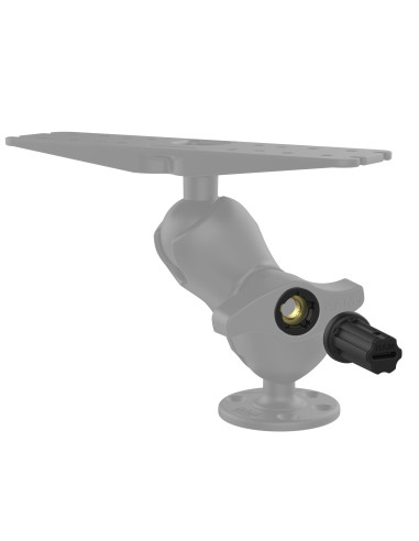 RAM® Pin-LockT Security Nut for D & E Size Socket Arms