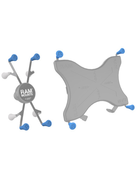 RAM® X-Grip® Blue Rubber Cap 4-Pack