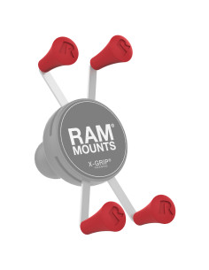 RAM® X-Grip® Red Rubber Cap 4-Pack 2