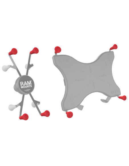 RAM® X-Grip® Red Rubber Cap 4-Pack