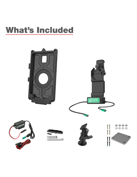 GDS® Uni-ConnT Klein VALOR PTT Vehicle Bundle for Samsung Tab Active5