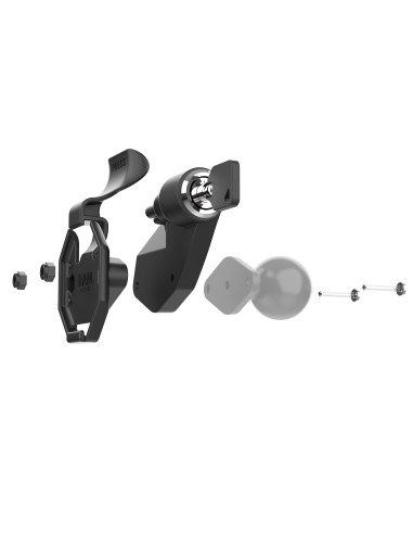 RAM® Right Locking Holder for Tablets with GDS® Uni-ConnT Button