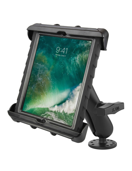 RAM® Tab-TiteT Flat Surface Mount for iPad Gen 1-4 with Case + More