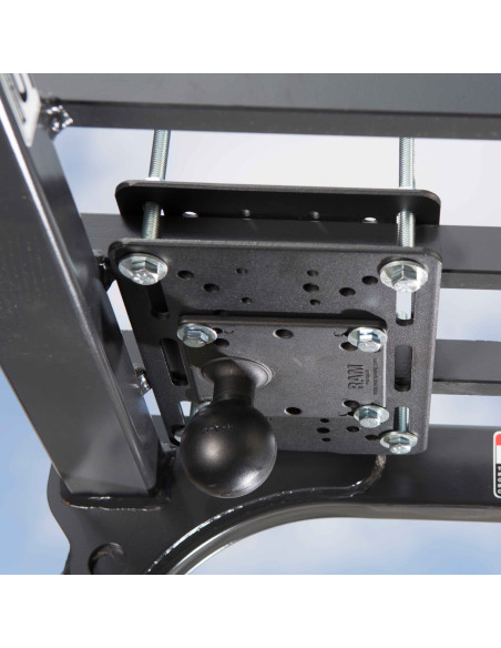 RAM® Lift Truck Overhead Guard Base with Ball - D Size