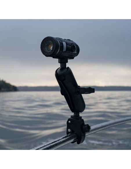 RAM® Tough-BallT Camera Mount with RAM® Tough-ClawT Small Clamp Base