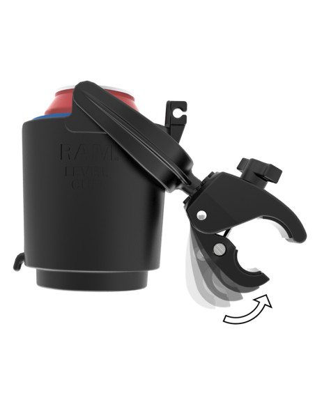 RAM® Level CupT 16oz Drink Holder with RAM® Tough-ClawT Mount