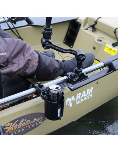 RAM® Level CupT 16oz Drink Holder with RAM® Tough-ClawT Mount