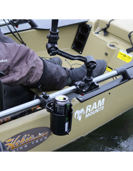 RAM® Level CupT 16oz Drink Holder with RAM® Tough-ClawT Mount