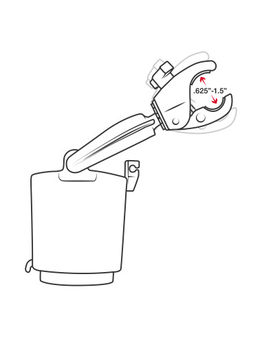 RAM® Level CupT 16oz Drink Holder with RAM® Tough-ClawT Mount