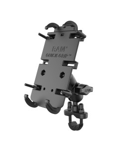 RAM® Quick-GripT XL Phone Mount with Handlebar U-Bolt Base - Short