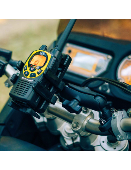 RAM® Finger-GripT Universal Mount with Handlebar U-Bolt Base