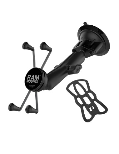 RAM® X-Grip® Large Phone Mount with Twist-LockT Suction Cup - Long