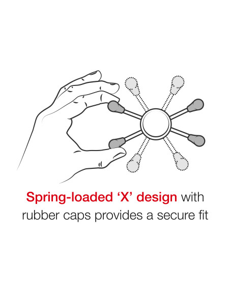 RAM® X-Grip® Large Phone Mount with Twist-LockT Suction Cup - Long