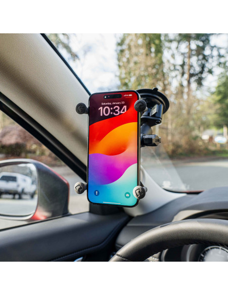 RAM® X-Grip® Large Phone Mount with Twist-LockT Suction Cup - Medium