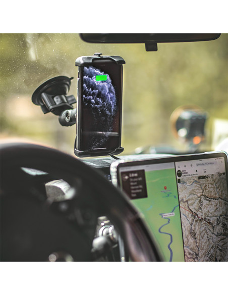 RAM® Quick-GripT 15W Waterproof Wireless Charging Suction Cup Mount